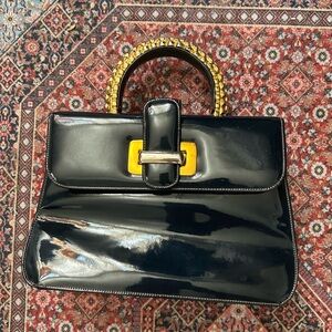 Navy blue 50’s purse